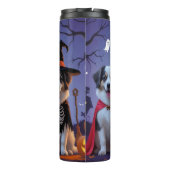 Anatolische Herdershonden Pompoen Halloween Grappi Thermosbeker (Achterkant)