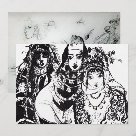 ANATOLISCHE MEISJES (Voorkant / Achterkant)