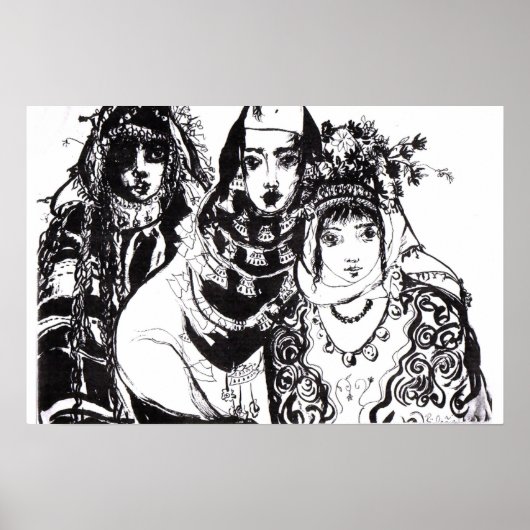 ANATOLISCHE MEISJES POSTER (Voorkant)