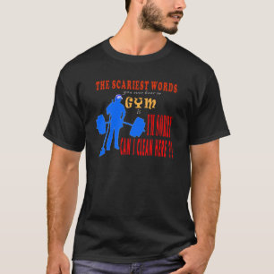 Anatoly - mag ik hier schoonmaken-funge gym grap t-shirt