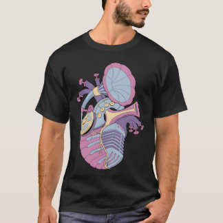 Anatomical He Musical Instrut Musicus T-shirt