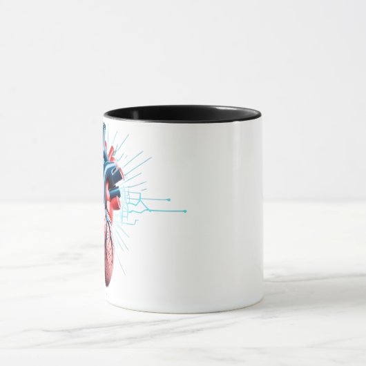 Anatomical Heart - Artistic Medical Illustration Mok (Midden)