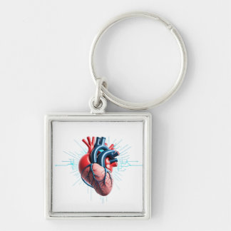 Anatomical Heart - Artistic Medical Illustration Sleutelhanger