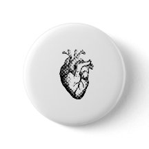 Anatomical Heart Badge