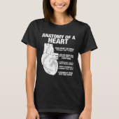 Anatomical Heart  Cool Cardiologist T-shirt (Voorkant)
