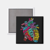 Anatomical Heart Design Cardiac Cardiovascular Icu Magneet (Voorkant / Achterkant)