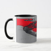 Anatomical Heart Sketch Trash Polka Art Mug Mok (Links)