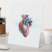 Anatomical Heart - Tafelteken Reclamebord Met Voetstuk (Insitu)