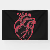 Anatomical Heart Valentine Shirt Spandoek (Horizontaal)