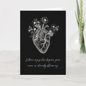 Anatomical Heart Valentines Day  Kaart (Voorkant)