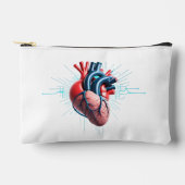 Anatomical Heart with EKG - Medical Art Design Etui (Voorkant)
