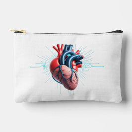 Anatomical Heart with EKG - Medical Art Design Etui