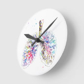 Anatomical Lungs Ronde Klok (Hoek)