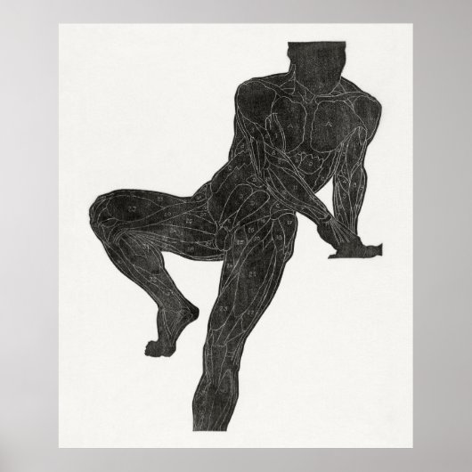 Anatomie 2 van het man poster (Voorkant)