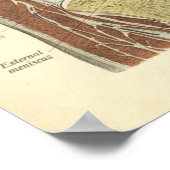  anatomie AfdrukBotten knie Poster (Hoek)