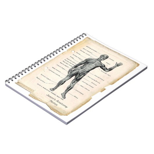 Anatomie Anterior Notitieboek (Linkerzijde)