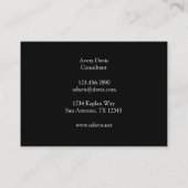 anatomie | Armossen (circa 1852) Visitekaartje (Achterkant)