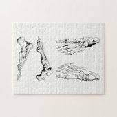  anatomie Art Botten van de voet Legpuzzel (Horizontaal)