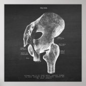 Anatomie Art nr. 4 Hip Joint Poster (Voorkant)