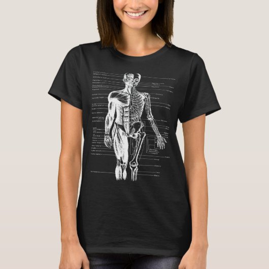 Anatomie Arts T-shirt (Voorkant)
