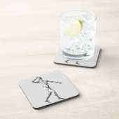  anatomie bij de mens, mannelijke lichaampjes bier onderzetter (Rechterzijde)