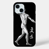  anatomie bij de mens, mannelijke lichaampjes Case-Mate iPhone case (Achterkant)