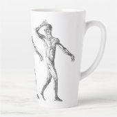  anatomie bij de mens, mannelijke lichaampjes latte mok (Rechts)