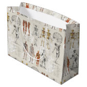 anatomie biologie illustraties groot cadeauzakje (Achterkant Gekanteld)