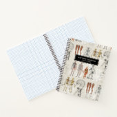  anatomie biologie illustraties notitieboek (Binnen)