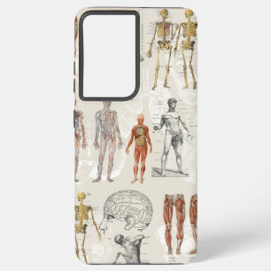 anatomie biologie illustraties samsung galaxy hoesje