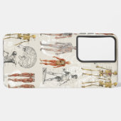 anatomie biologie illustraties samsung galaxy hoesje (Linkerkant)