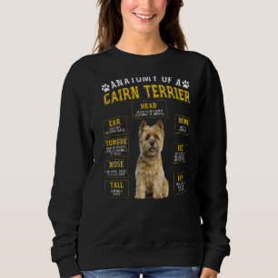 Anatomie Cairn Terrier voor Vrouwen Mannen Trui