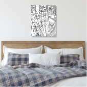 Anatomie Canvas Afdruk (Insitu (Slaapkamer))