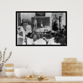 Anatomie Class in Sudan, Afrika 1920 Poster (Keuken)