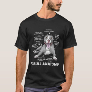 Anatomie Fun Bulldog Liefhebber Hond Eigenaar T-shirt