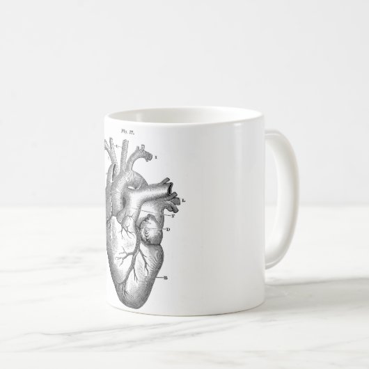 Anatomie-hart-Afbeeldingen- Koffiemok (Voorkant rechts)
