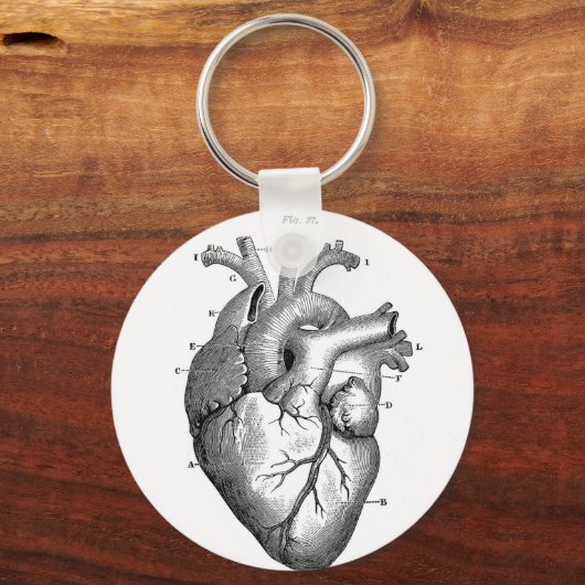 Anatomie-hart-Afbeeldingen- Sleutelhanger (Voorkant)