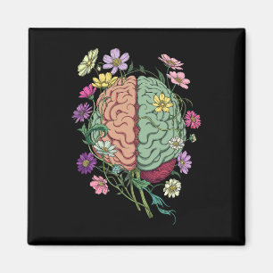 Anatomie Hersen Bloemen Bloemrijk Geestelijke Gezo Magneet
