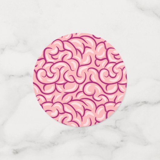 Anatomie hersenen confetti (Kleine voorkant)