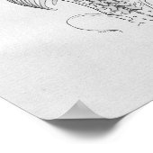  anatomie Illustratie Spine Poster (Hoek)