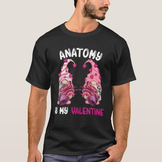 Anatomie is mijn Valentijn verpleegster-school-Val T-shirt (Voorkant)