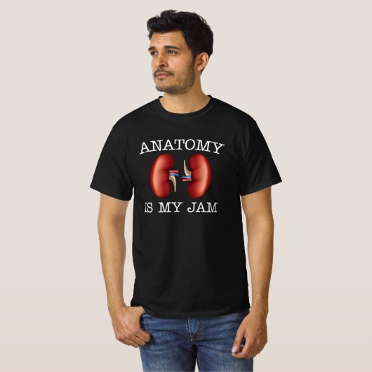 Anatomie is My Jam Science Physiology  T-shirt (Voorkant volledig)