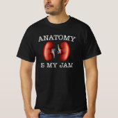 Anatomie is My Jam Science Physiology  T-shirt (Voorkant)