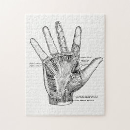 anatomie Kunst Het palm van de hand Legpuzzel