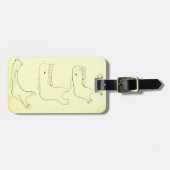 anatomie | Lager Jaw Bagagelabel (Voorkant horizontaal)