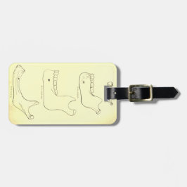  anatomie | Lager Jaw Bagagelabel