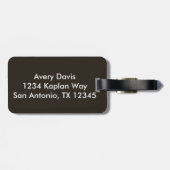 anatomie | Lager Jaw Bagagelabel (Achterkant horizontaal)