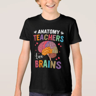 Anatomie leraren liefde breinen Tri-Blend shirt