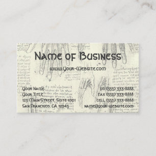 Anatomie Menselijk Strottenhoofd en Been door Leon Visitekaartje