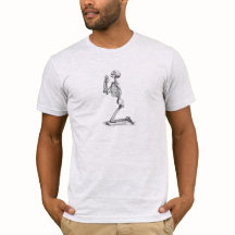 Anatomie met menselijk skeleton